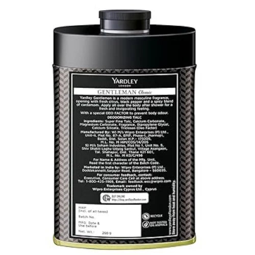 Yardley Gentleman Talcum 8.8oz Yardley Gentleman Talcum 8.8oz
